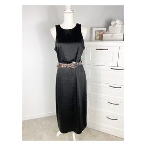 NASTY GAL | satin black midi dress (8)